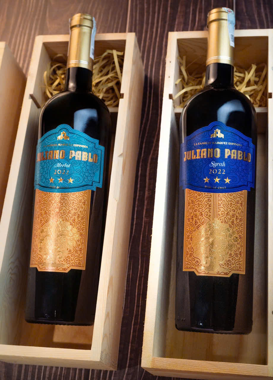 rượu vang Juliano Pablo Chile 2022